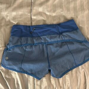 Lululemon speed-up shorts size 4